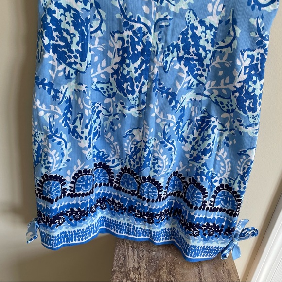 Lilly Pulitzer Mila Stretch Shift Dress - Size 2 - Turtley Awesome - Like New - Picture 7 of 10